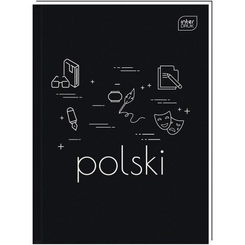 Interdruk Brulion POLSKI A5 80k. 70g linia Interdruk