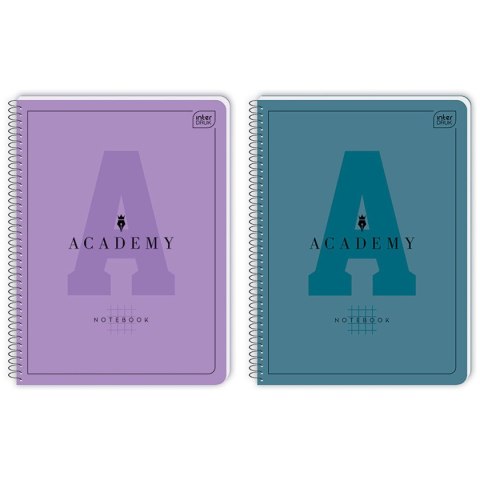 Interdruk Kołozeszyt (kołonotatnik) ACADEMY Hybry A4+ 80k. 90g krata Interdruk