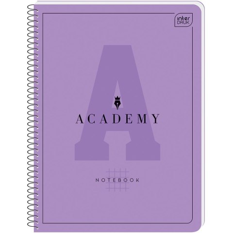 Interdruk Kołozeszyt (kołonotatnik) ACADEMY Hybry A4+ 80k. 90g krata Interdruk