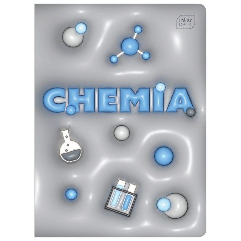 Interdruk Zeszyt tematyczny HYBRID CHEMIA A5 60k. 70g krata Interdruk (+pigułka wiedzy)