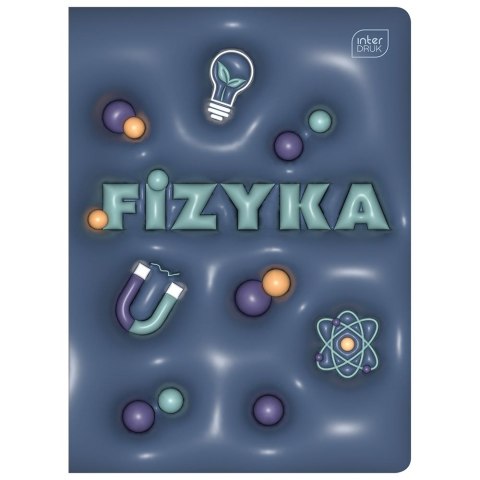 Interdruk Zeszyt tematyczny HYBRID FIZYKA A5 60k. 70g krata Interdruk (+pigułka wiedzy)
