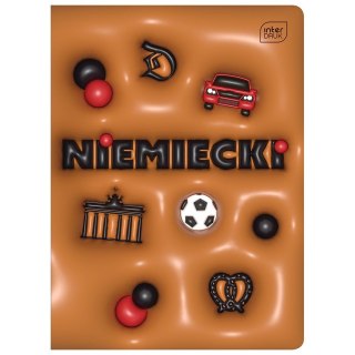 Interdruk Zeszyt tematyczny HYBRID +pigułka wiedzy A5 60k. 70g krata Interdruk