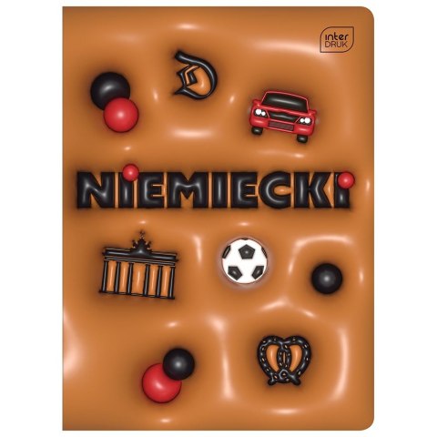 Interdruk Zeszyt tematyczny HYBRID +pigułka wiedzy A5 60k. 70g krata Interdruk