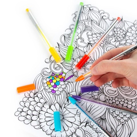 Kidea Długopis zelowe wkład mix Kidea (DZFA12KA)