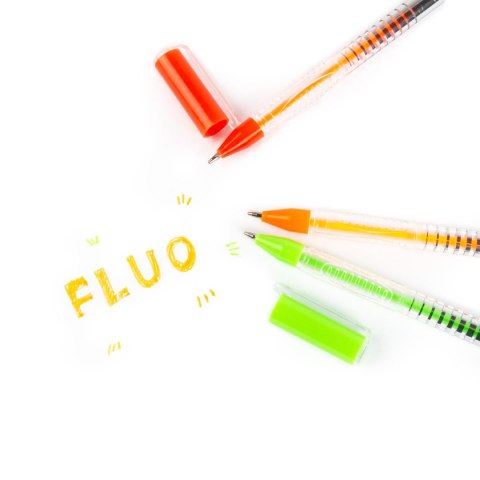 Kidea Długopis zelowe wkład mix Kidea (DZFA12KA)