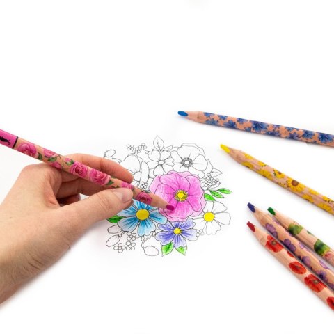 Kidea Kredki ołówkowe 12 kol. Kidea (KTJK10KKA)