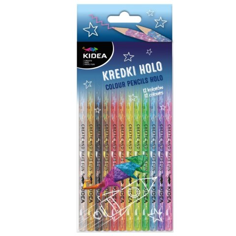 Kidea Kredki ołówkowe 12 kol. Kidea (KH12KKA)