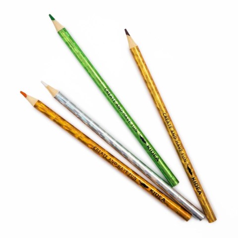 Kidea Kredki ołówkowe 12 kol. Kidea (KH12KKA)