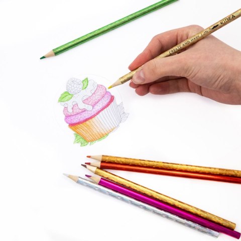 Kidea Kredki ołówkowe 12 kol. Kidea (KH12KKA)