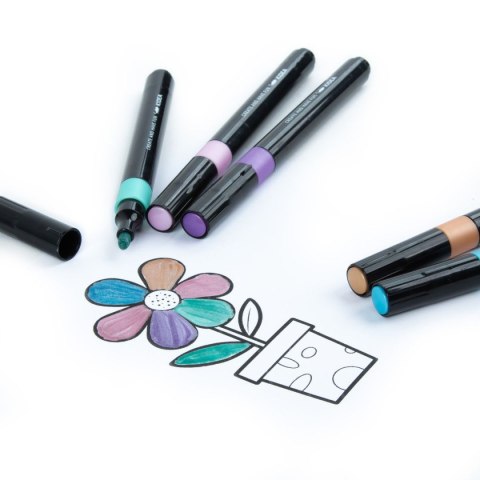 Kidea Marker permanentny wkład mix okrągła końcówka Kidea (MMA5KA)