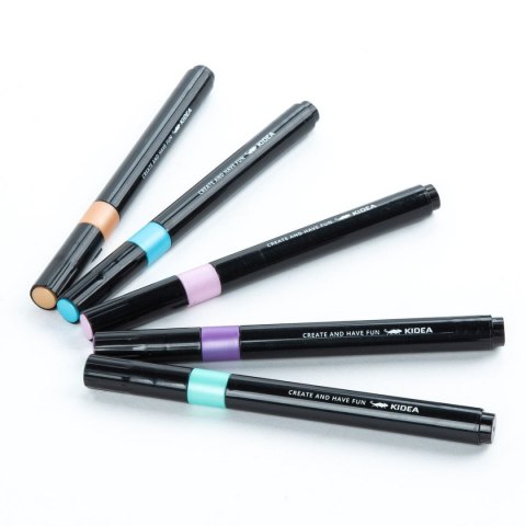Kidea Marker permanentny wkład mix okrągła końcówka Kidea (MMA5KA)
