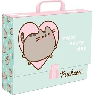 Unipap Teczka kartonowa na zatrzask Pusheen A4 miętowy Unipap