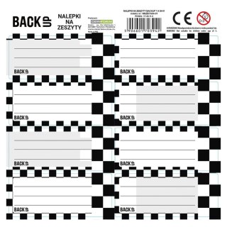 Derform Naklejka na zeszyt Backup 7 Derform (NNZB7A94)