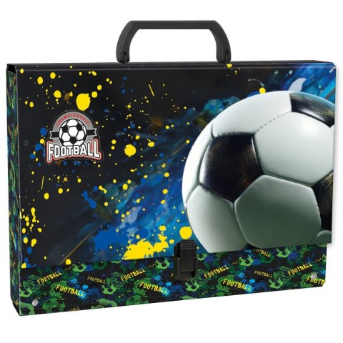 Derform Teczka z szerokim grzbietem na klips Piłka A4 różne Derform (TTRPI20)