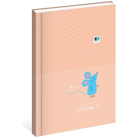 Interdruk Brulion Black & Blue A6 96k. 80g krata Interdruk (BRA6BBP)