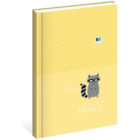 Interdruk Brulion Black & Blue A6 96k. 80g krata Interdruk (BRA6BBP)