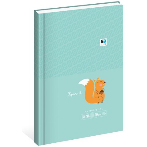 Interdruk Brulion Black & Blue A6 96k. 80g krata Interdruk (BRA6BBP)