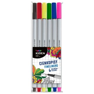 Kidea Cienkopis 6kol. Kidea (CI6KKA)