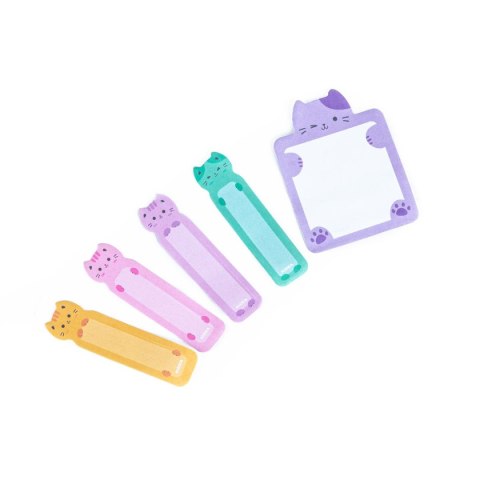 Kidea Notes samoprzylepny (karteczki) Kotki mix Kidea (KASKAKA)