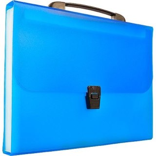 Tetis Teczka z przegródkami harmonijkowa A4 kolor: niebieski 13 przegródek Tetis (BT623-N)