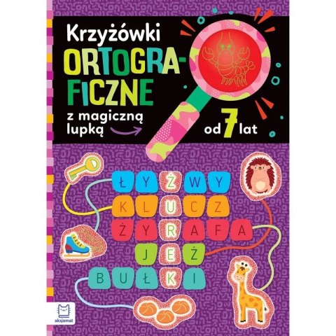 Aksjomat Książka dla dzieci Krzyżówki ortograficzne. Aksjomat