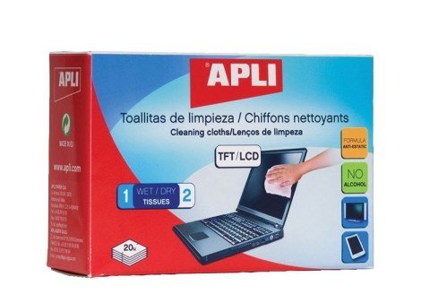 Apli Chusteczki 20 szt Apli (AP11828)