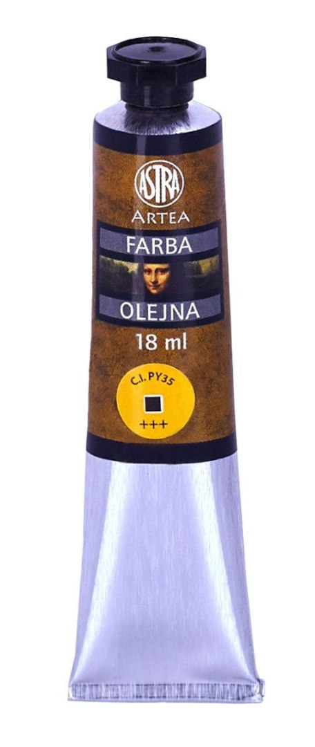 Artea Farba olejna kolor: żółty jasny 18ml 1 kolor. Artea (83410958)