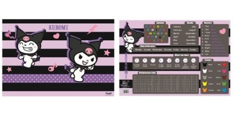 Bambino Podkład na biurko Kuromi mix płyta piśniowa pokryta okleiną PVC [mm:] 51x380 Bambino