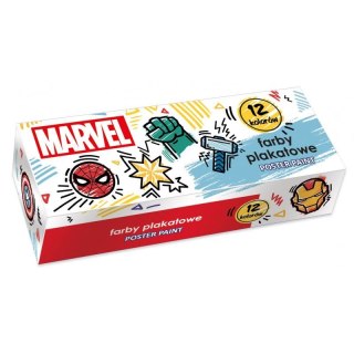 Beniamin Farby plakatowe AVENGERS kolor: mix 20ml 12 kolor. Beniamin (114131)