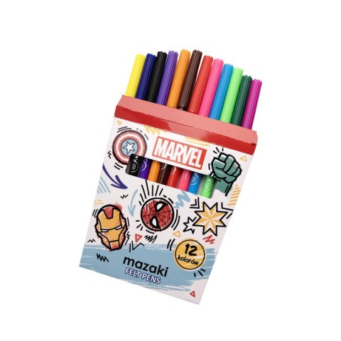 Beniamin Flamaster AVENGERS 12 kol. Beniamin (114136)