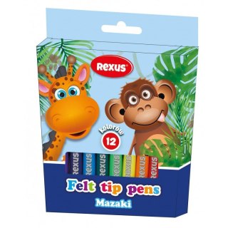 Beniamin Flamaster KIDS 12 kol. Beniamin (113621)