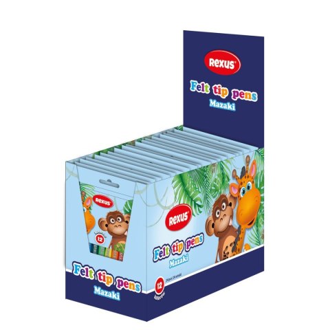 Beniamin Flamaster KIDS 12 kol. Beniamin (113621)