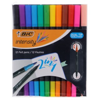 Bic Kids Marker permanentny DUAL TIP wkład mix okrągła końcówka Bic Kids (989695)