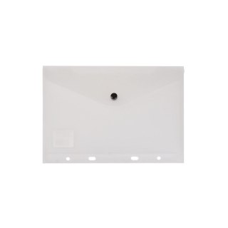 Biurfol Teczka plastikowa na guzik A5 przezroczysta Biurfol