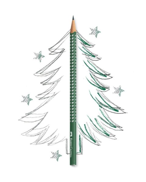 Faber Castell Ołówek Sparkle Pearly Ciemnozielony (Forest Greeen) B Faber Castell (118239 FC)