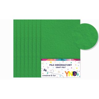 Interdruk Filc kolor: Zielony 8 ark. Interdruk (IFILCCZIE)