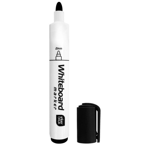 Interdruk Marker suchościeralny wkład czarny 2,0mm okrągła końcówka Interdruk (IMARTABCZA)