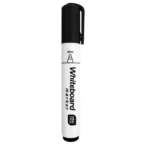 Interdruk Marker suchościeralny wkład czarny 2,0mm okrągła końcówka Interdruk (IMARTABCZA)