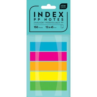 Interdruk Zakładki indeksujące 150k [mm:] 12x45 Interdruk (IZAKINDPP)