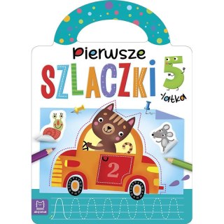 Książka dla dzieci PIERWSZE SZLACZKI 5-LATKA