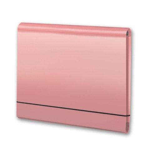 Penmate Teczka kartonowa na gumkę A4 łamana z gumką A4 różowa jasna Penmate (TT8064)