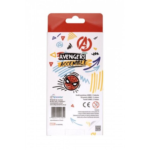 Rexus Pastele olejne AVENGERS 12 kol. Rexus (114135)