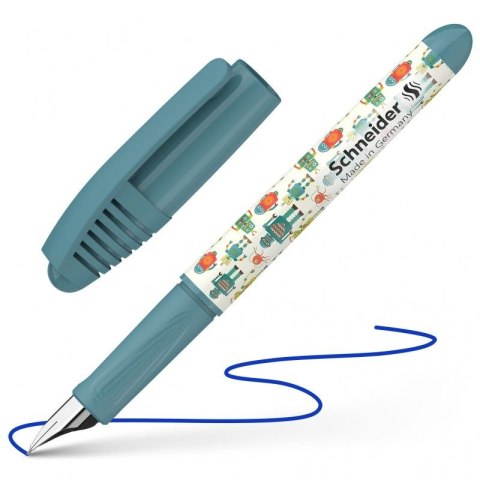 Schneider Pióro wieczne Zippi Cool Robots M niebieskie Schneider (SR168922)