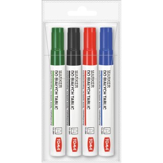 Toma Marker suchościeralny wkład 4 kolory ścięta końcówka Toma (TO-260)