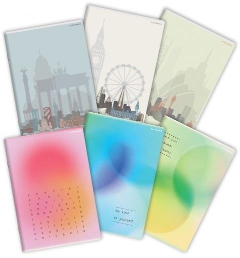 Top 2000 Zeszyt CITY/GRADIENT A5 80k. 70g linia Top 2000 (400169445)