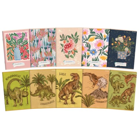 Top 2000 Zeszyt DINO/SPRING A5 60k. 70g linia Top 2000 (400169406)