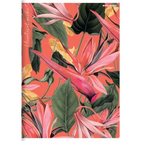 Top 2000 Zeszyt FLOWERS A4 60k. 70g krata Top 2000 (400169430)