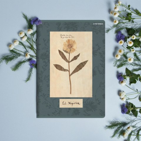 Top 2000 Zeszyt FLOWERS A5 32k. 70g linia Top 2000 (400169418)