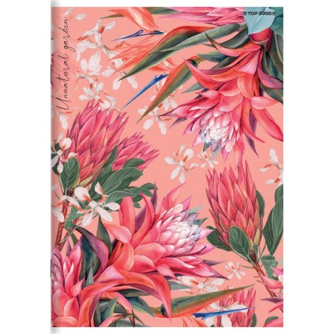 Top 2000 Zeszyt FLOWERS A5 60k. 70g linia Top 2000 (400169420)