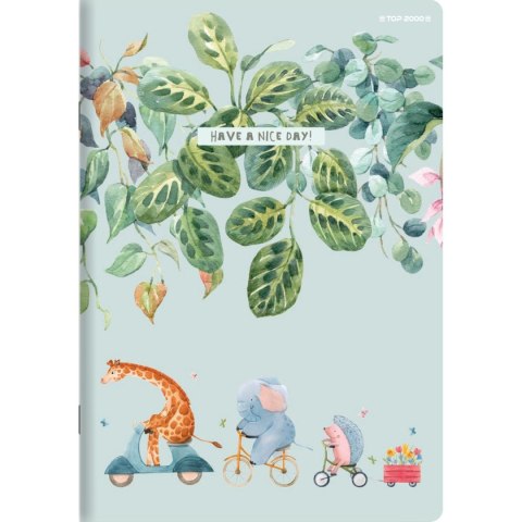 Top 2000 Zeszyt megamix A5 16k. 70g krata Top 2000 (400168844)